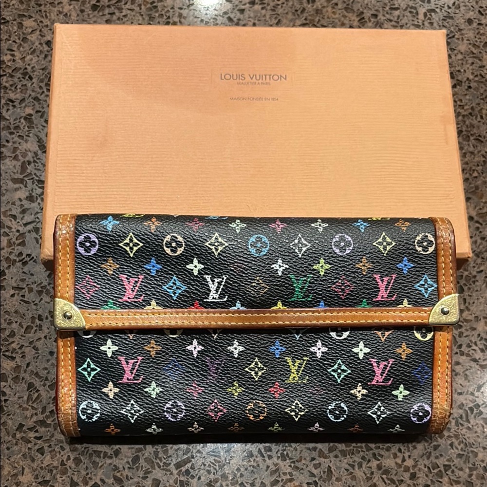 Louis Vuitton Multicolor Monogram Wallet